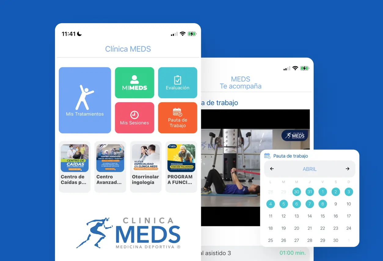 MEDS App interface